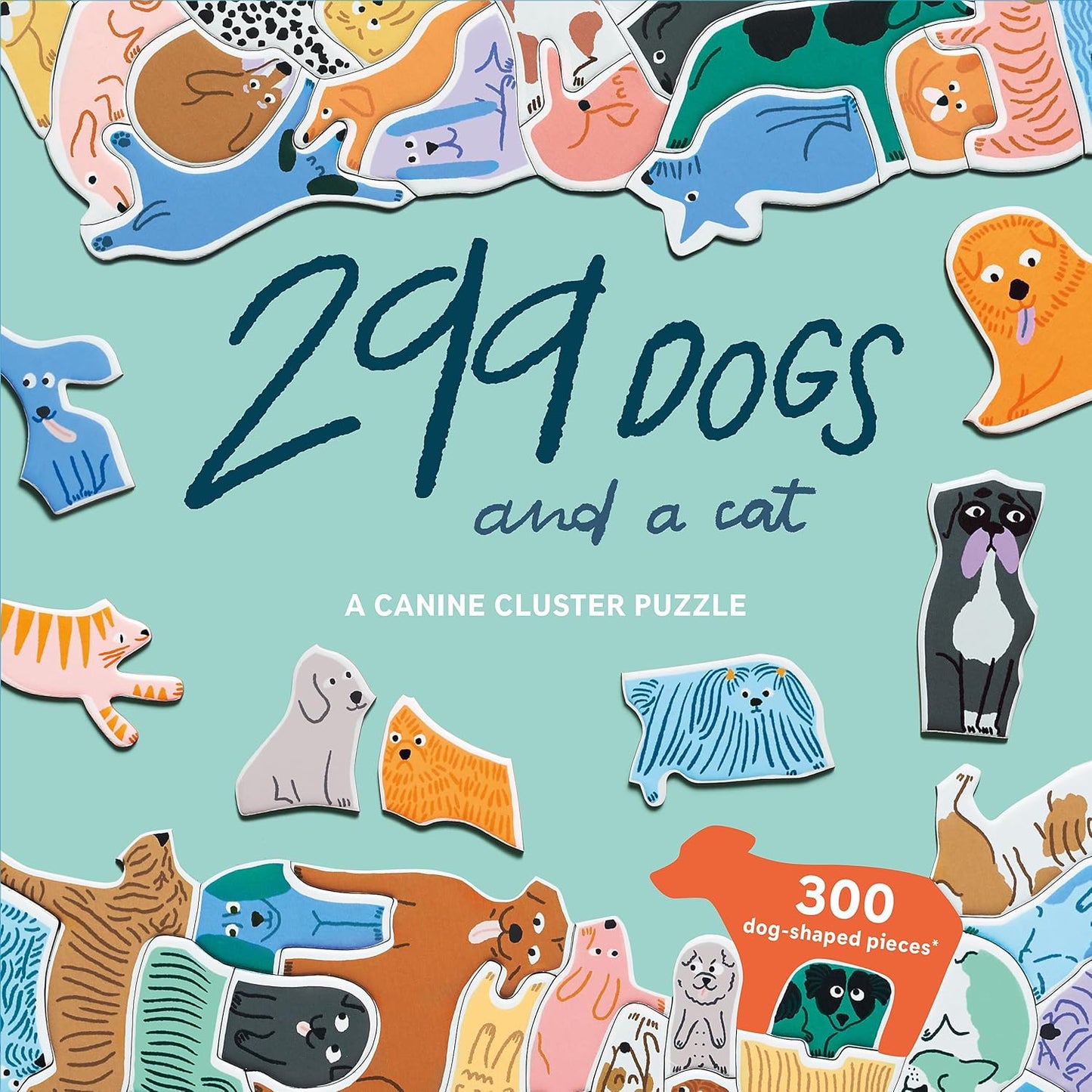 Puzzle: 299 Dogs (and a cat)