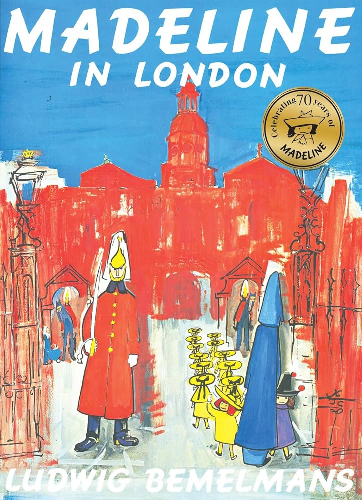 Madeline in London - picture book cover image
