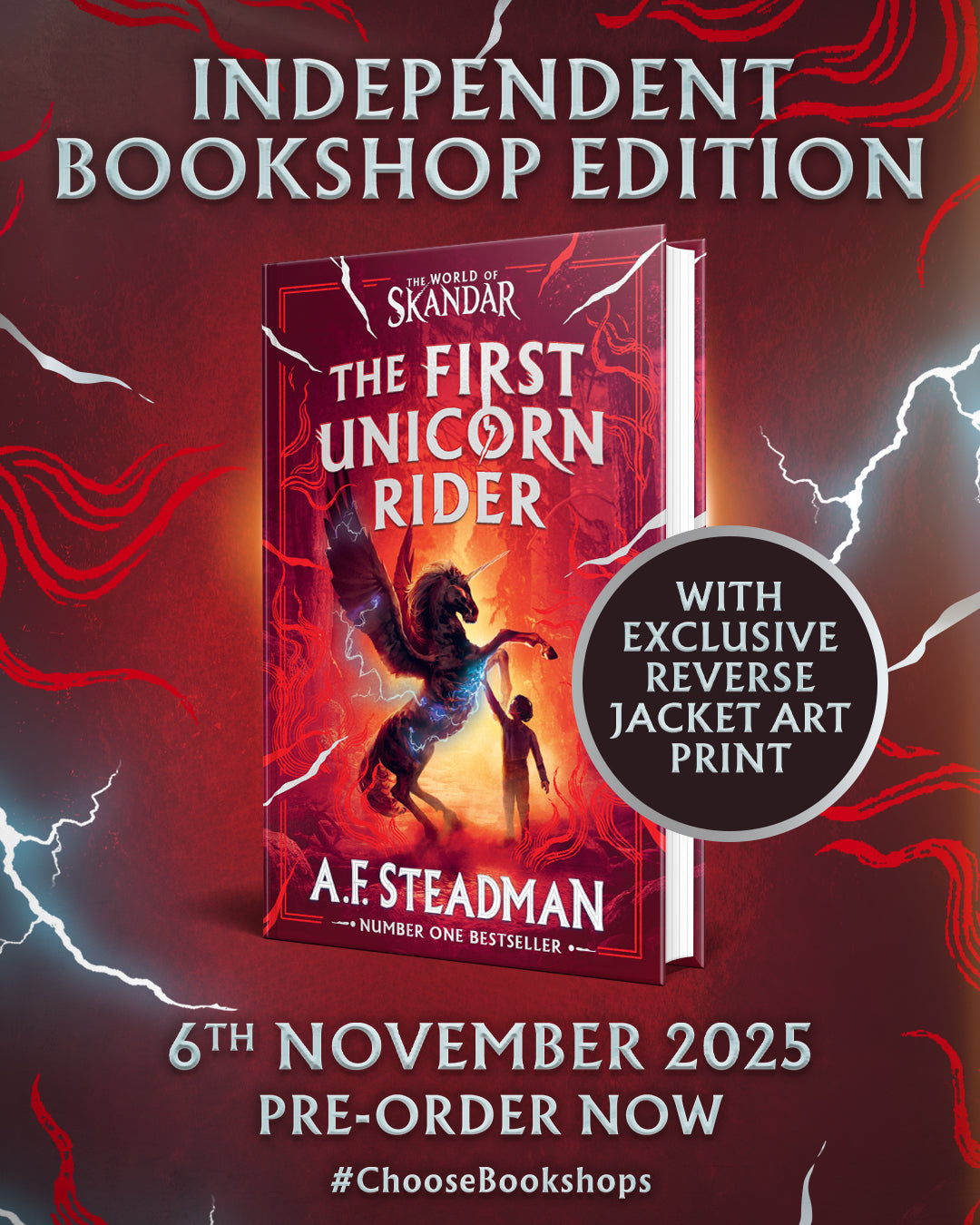 PRE-ORDER: The World of Skandar: The First Unicorn Rider - Indie Special Edition (Hardback) 6th Nov 2025