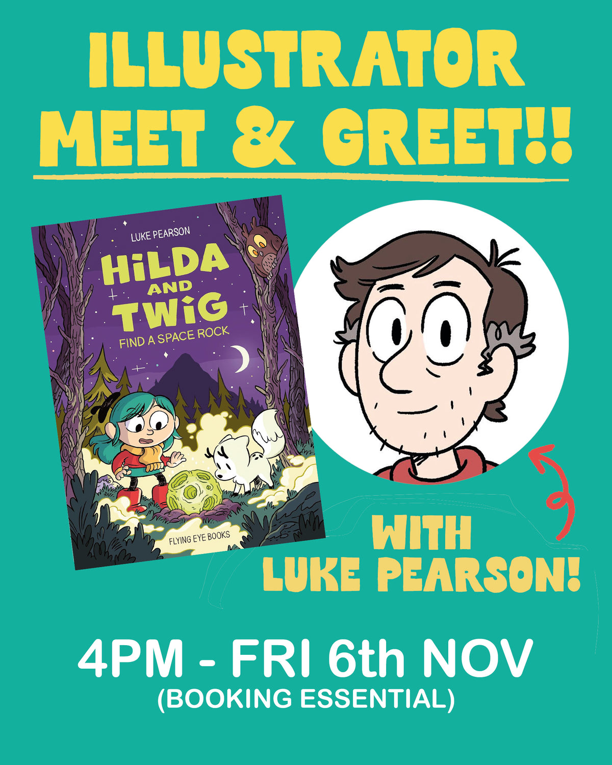 LUKE PEARSON MEET & GREET - 4pm, 6/11/26