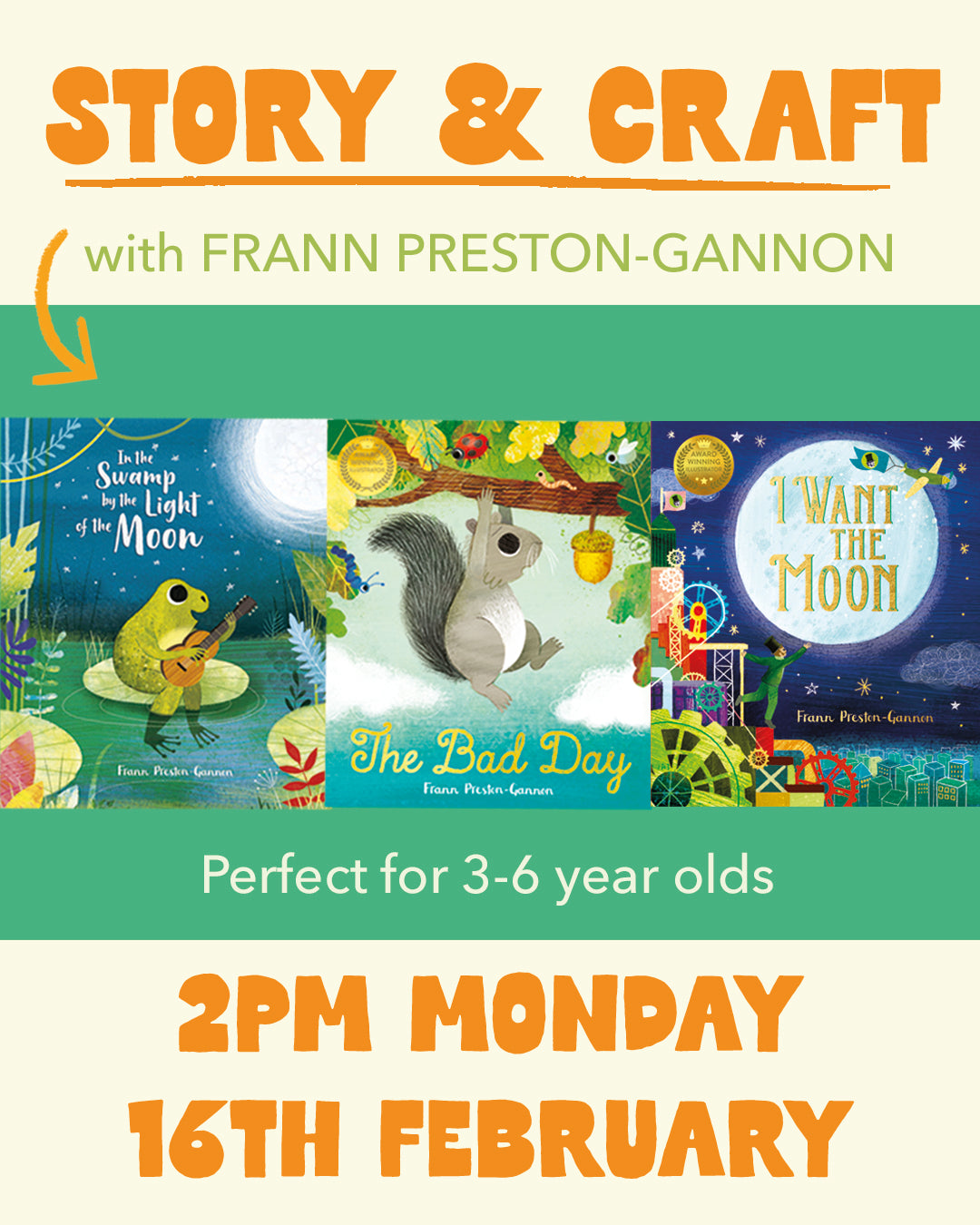Frann Preston-Gannon - 2pm 16/2/26