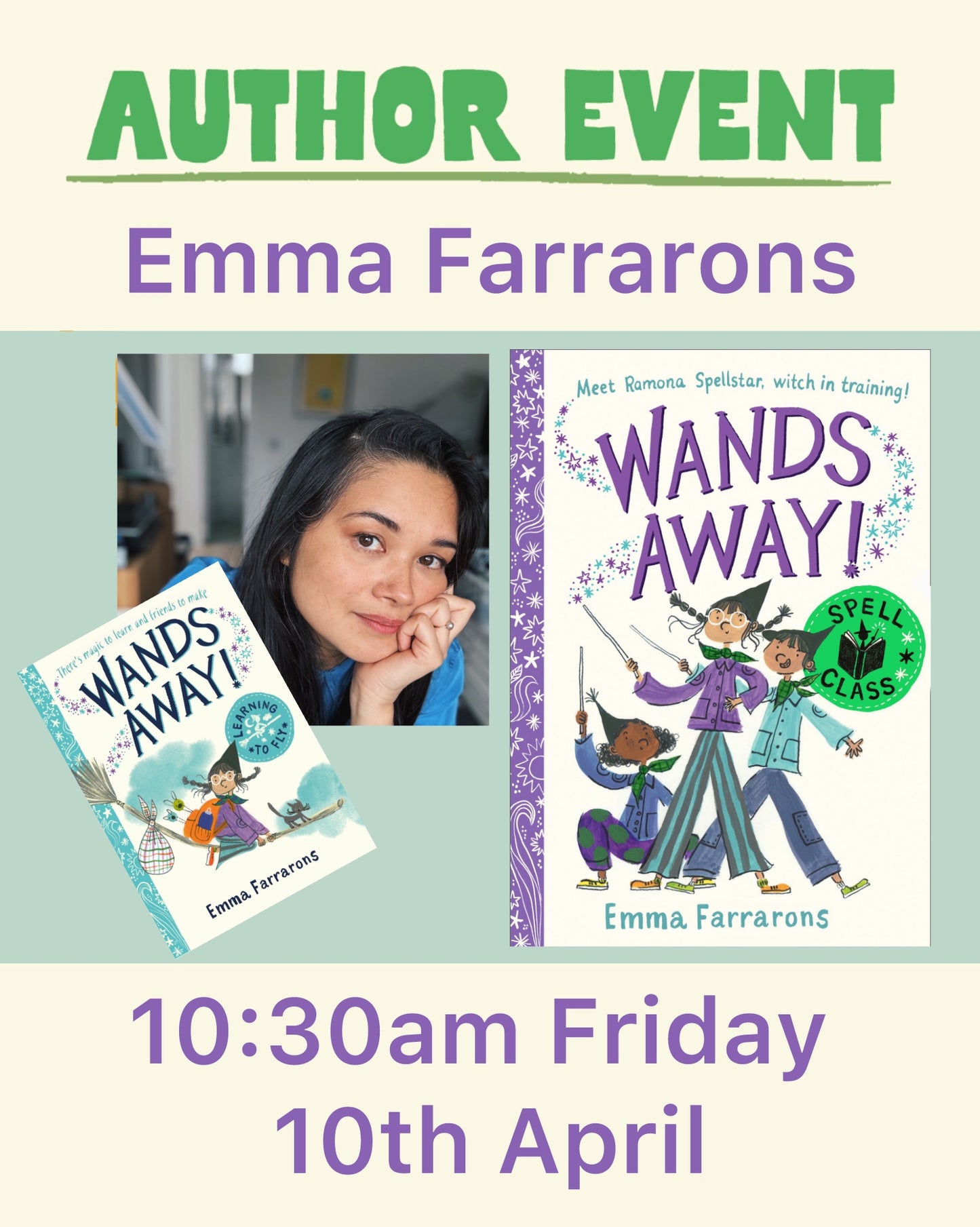 Emma Farrarons - 10:30am Fri 10th April