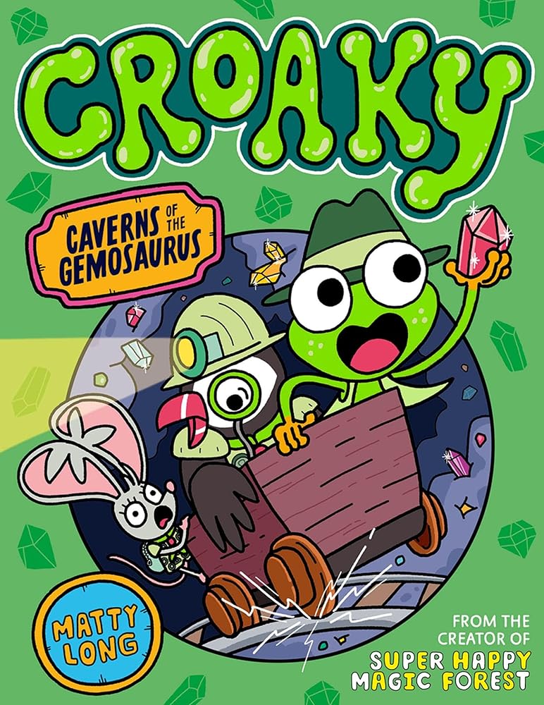 Croaky: Caverns of the Gemosaurus cover image