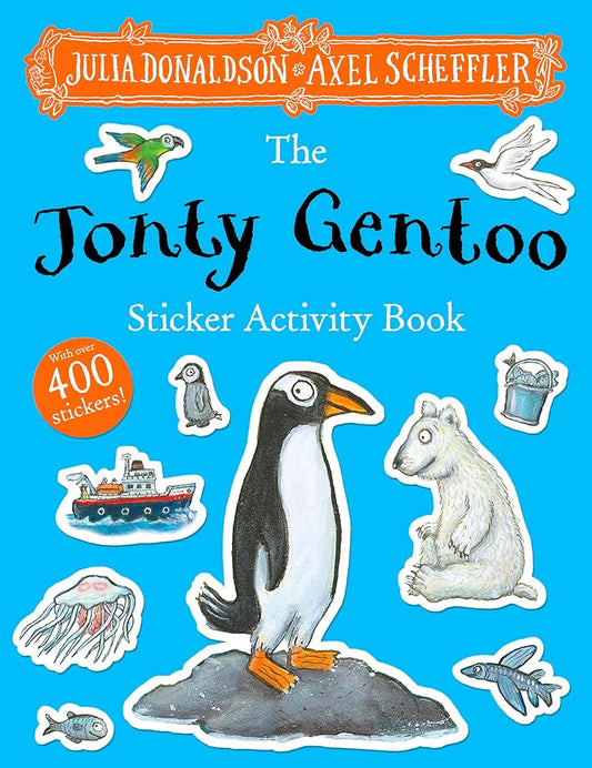 Jonty Gentoo Sticker Activity Book (PB) cover image