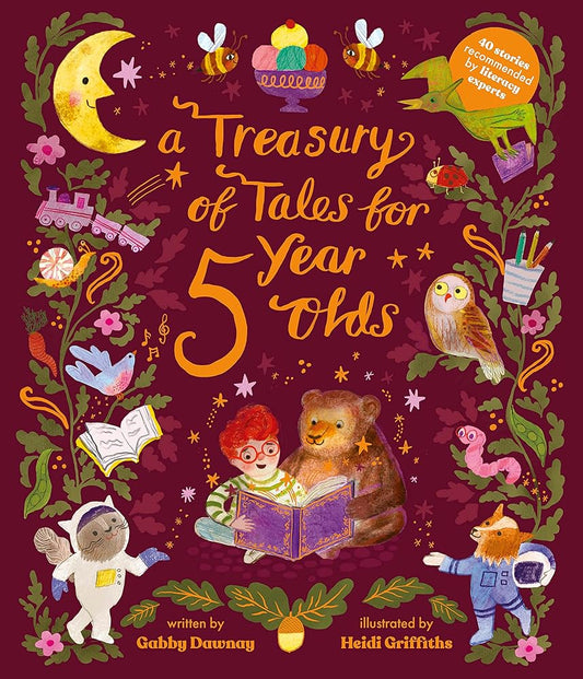A Treasury of Tales for Five-Year-Olds: 40 stories recommended by literary experts cover image