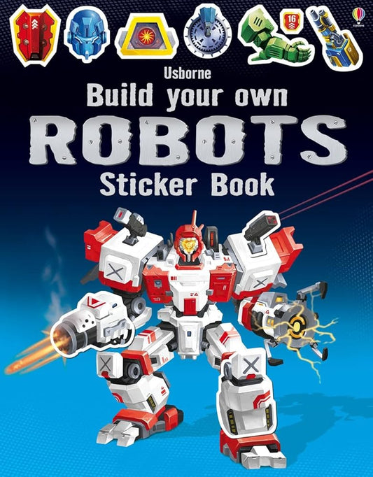 Build your own Robots Sticker Book cover image
