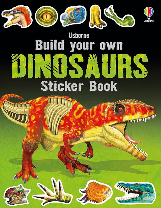 Build Your Own Dinosaurs Sticker Book cover image