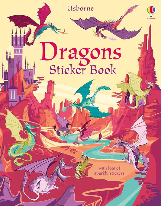 Dragons Sticker Book cover image