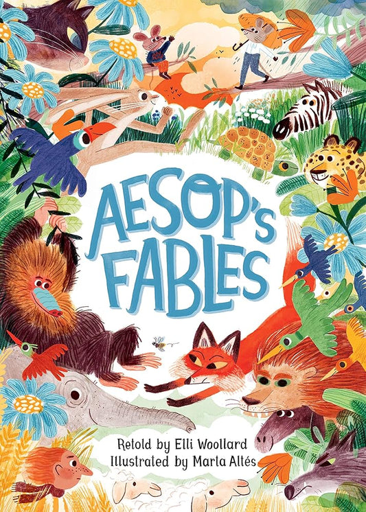 Aesop's Fables, Retold by Elli Woollard cover image