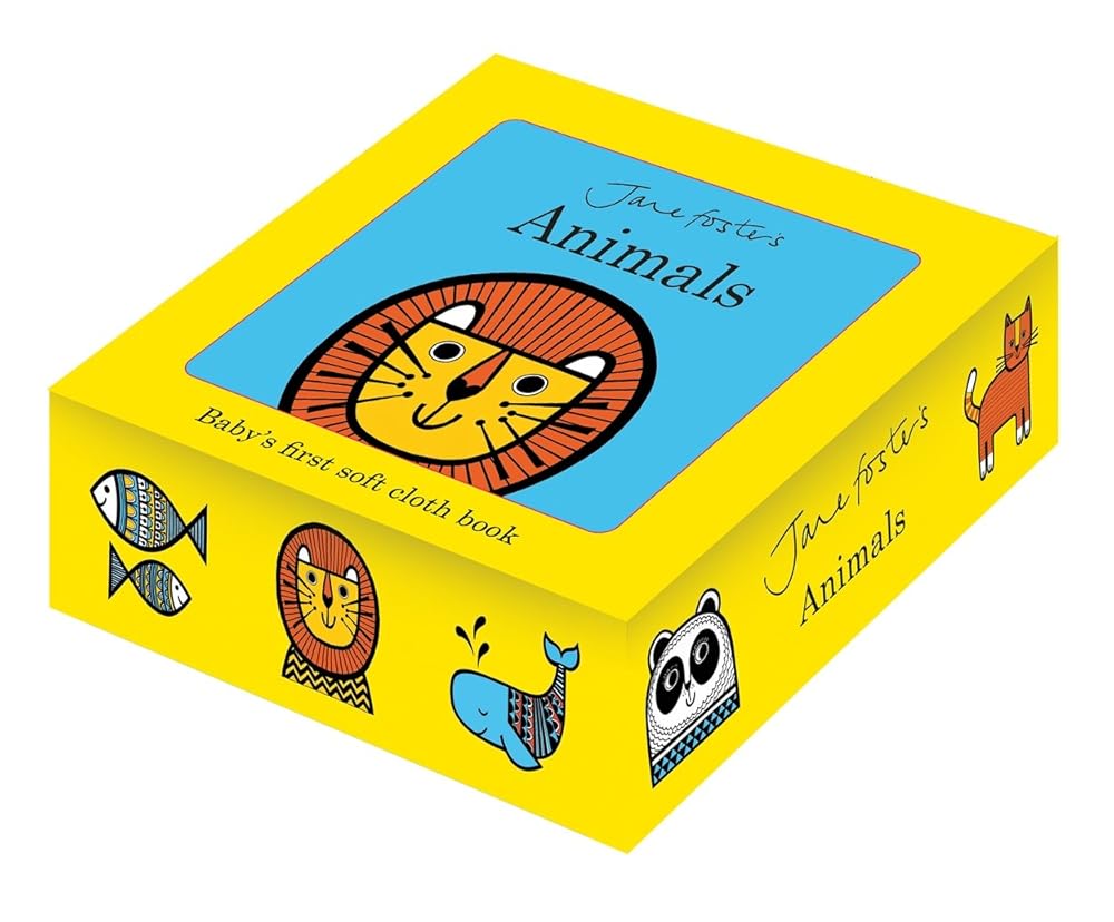 Jane Foster's Animals cloth book cover image