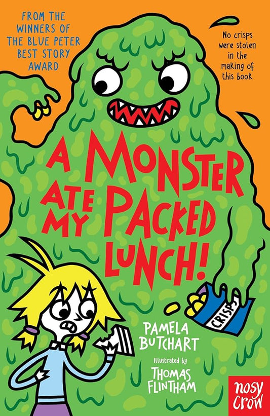 A Monster Ate My Packed Lunch (Baby Aliens, 11) cover image