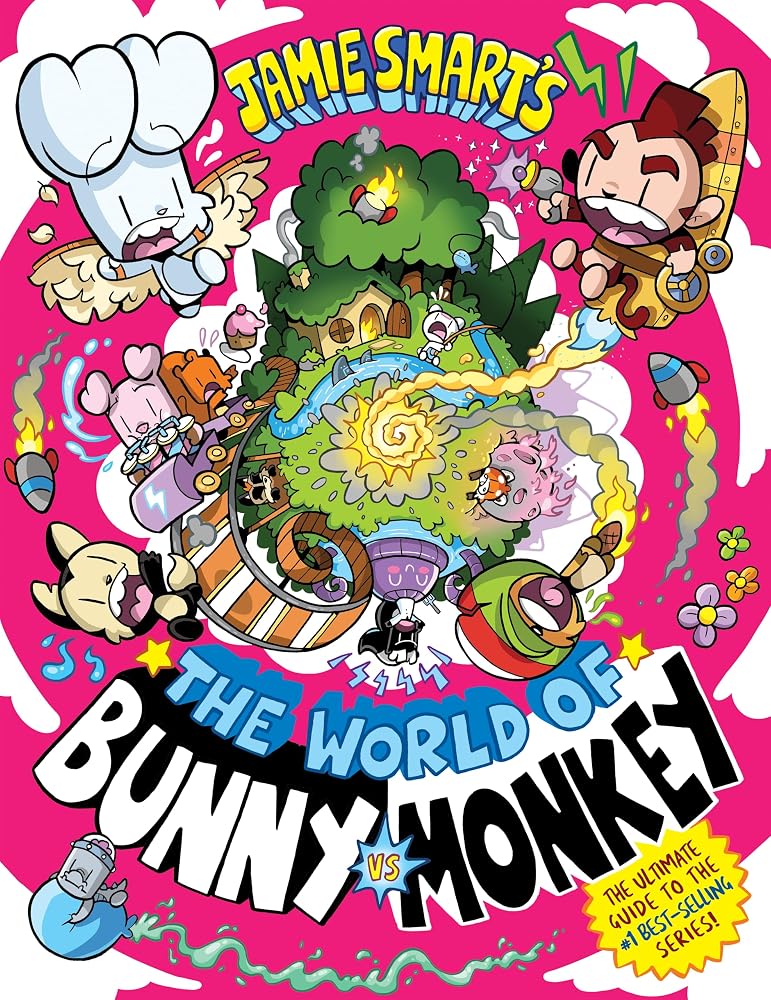 The World of Bunny vs Monkey (a Phoenix Comic book, from the multi-million-selling creative genius Jamie Smart) cover image