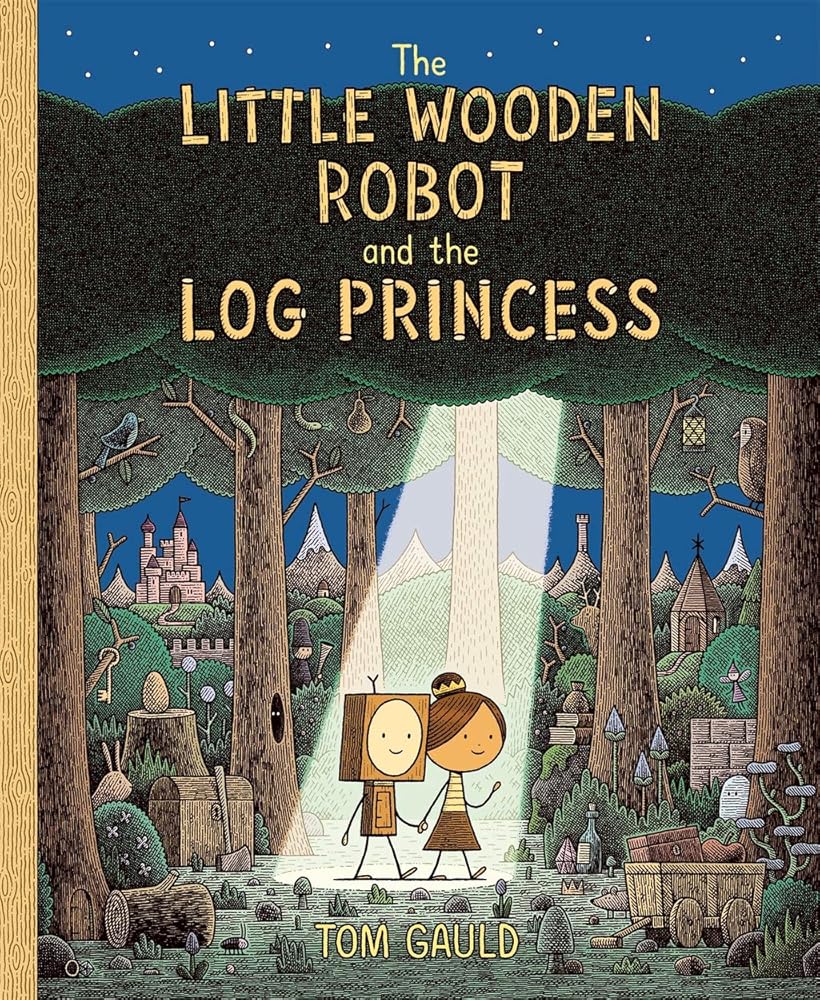 THE LITTLE WOODEN ROBOT AND THE L cover image