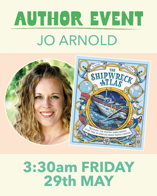 Non-Fiction Event with author Jo Arnold - 3:30am 29/5/26