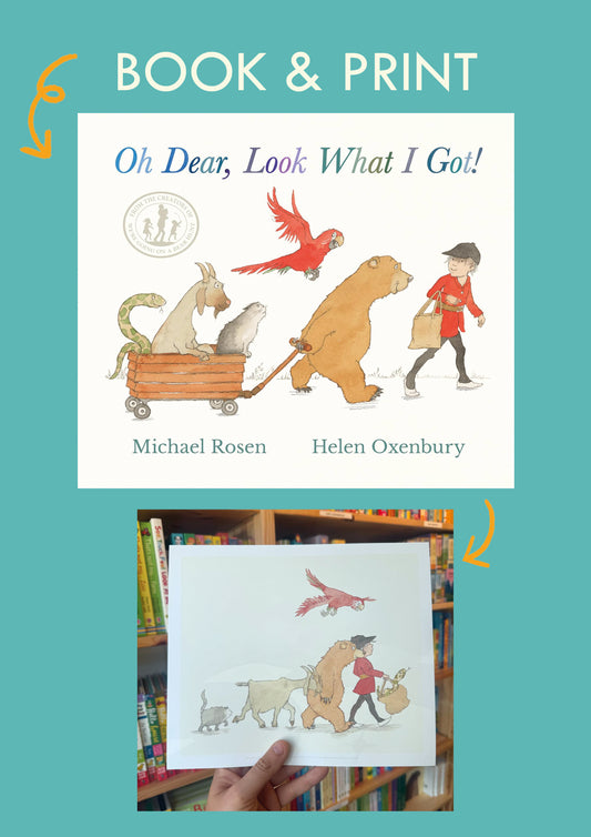 PRE-ORDER: Oh Dear, Look What I Got! - BOOK & ART PRINT