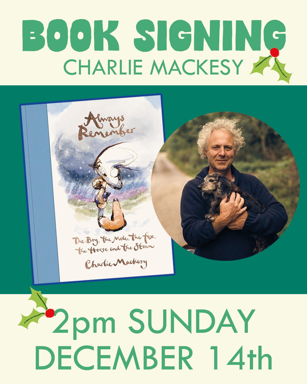 MEET & GREET with Charlie Mackesy