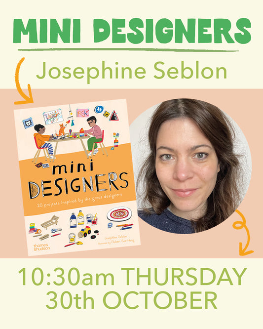 10:30am 30/10/25 - Mini Designers Workshop
