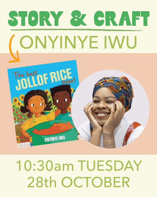 10:30am 28/10/25 - Story & Craft with Onyinye Iwu