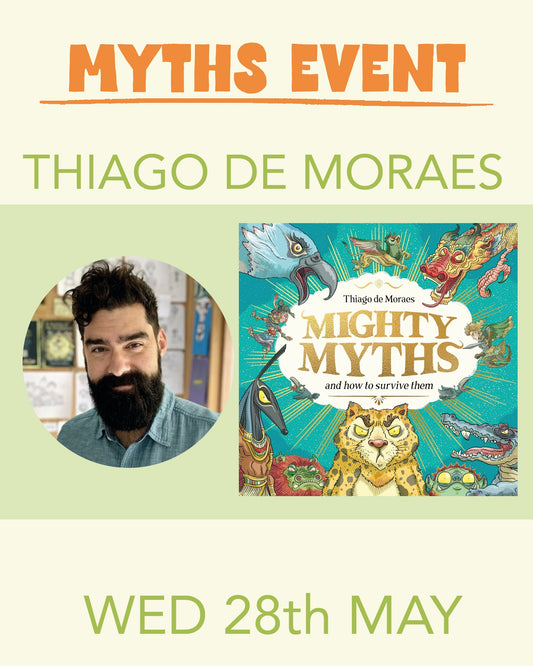 10:30am - Mighty Myths Event with Thiago de Moraes