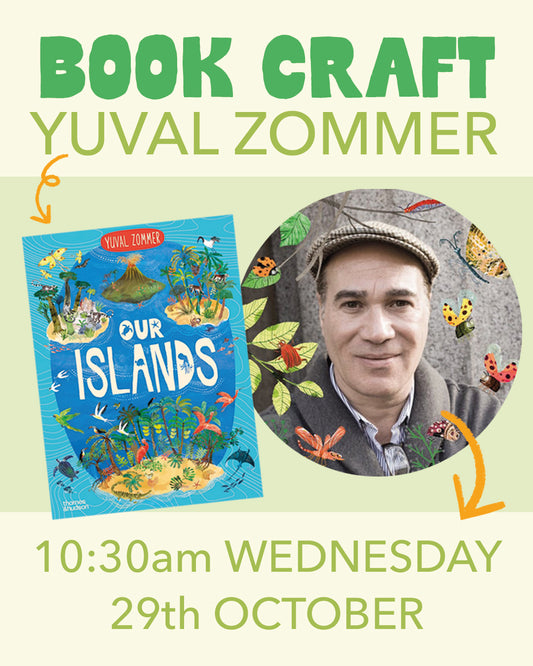 10:30am Wed 29th October - Yuval Zommer Story and Craft