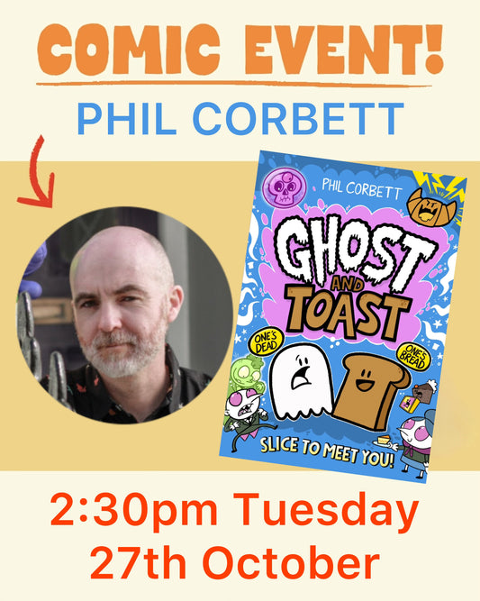 Comic‑Making & Drawing Workshop with PHIL CORBETT - 27/10/26