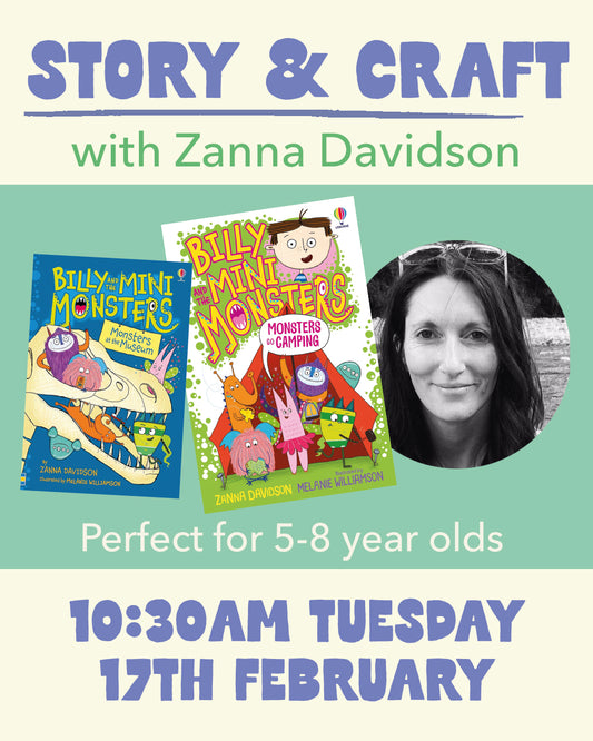 Billy & the Mini Monsters Event - 10:30am 17/2/26